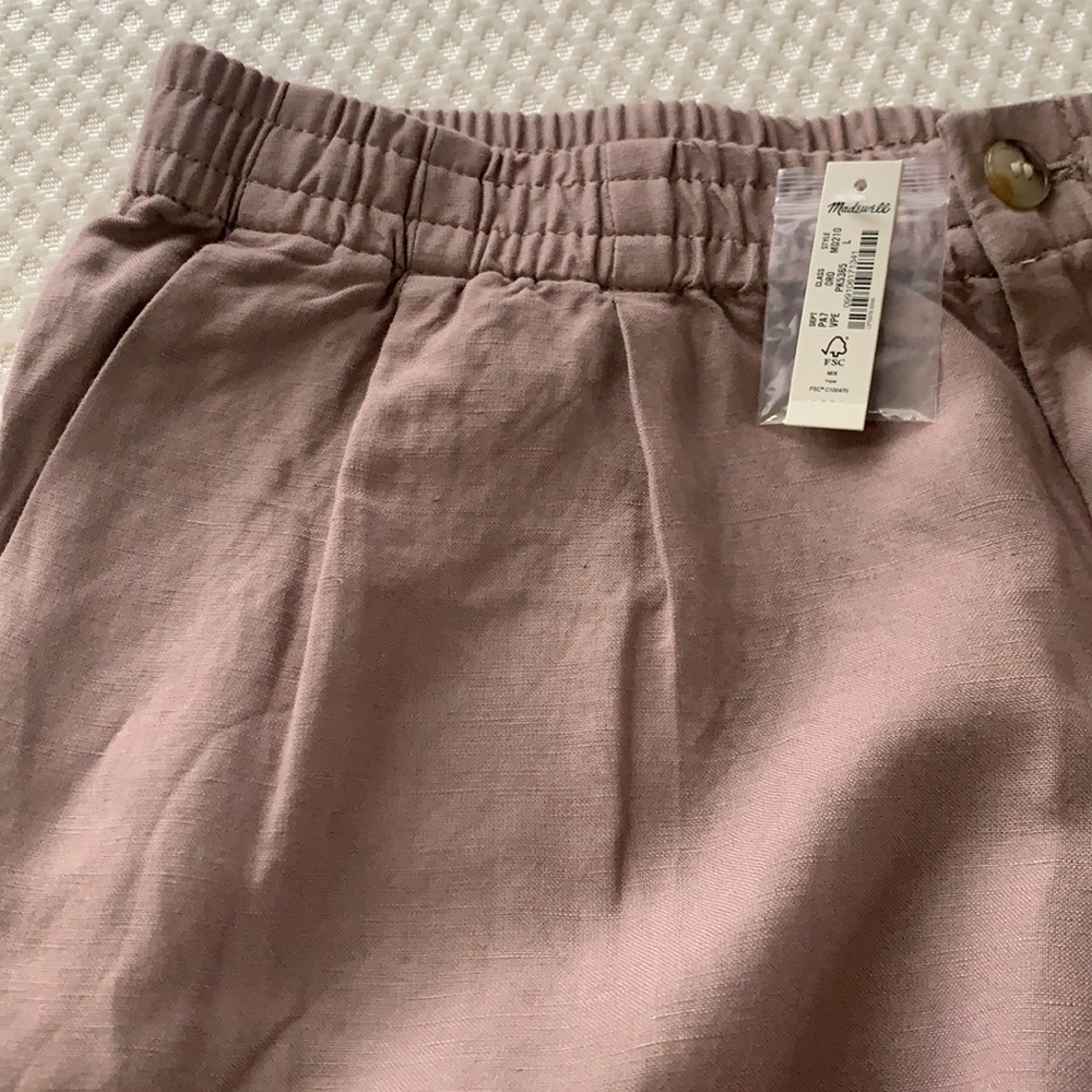 Madewell Linen Track Trousers